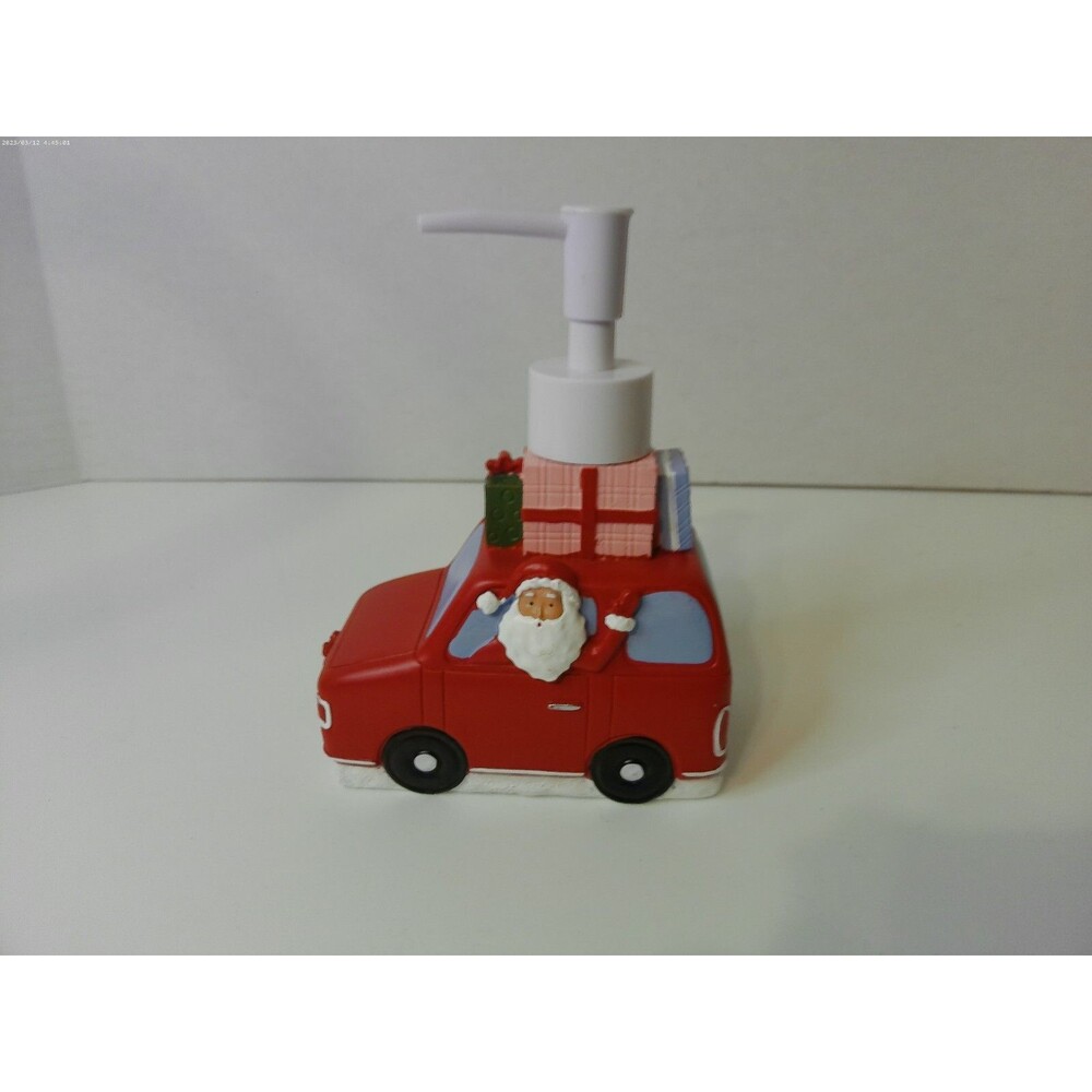 Santa Car Christmas Soap Pump - Wondershop™